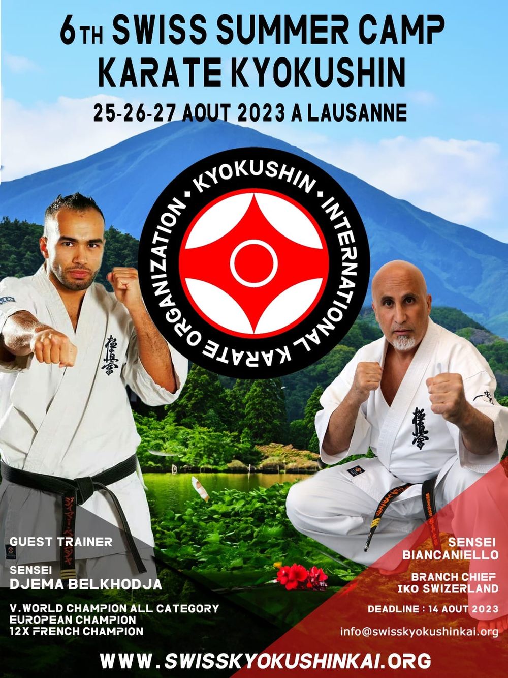 6th Swiss Summer Camp - karate Kyokushinkai