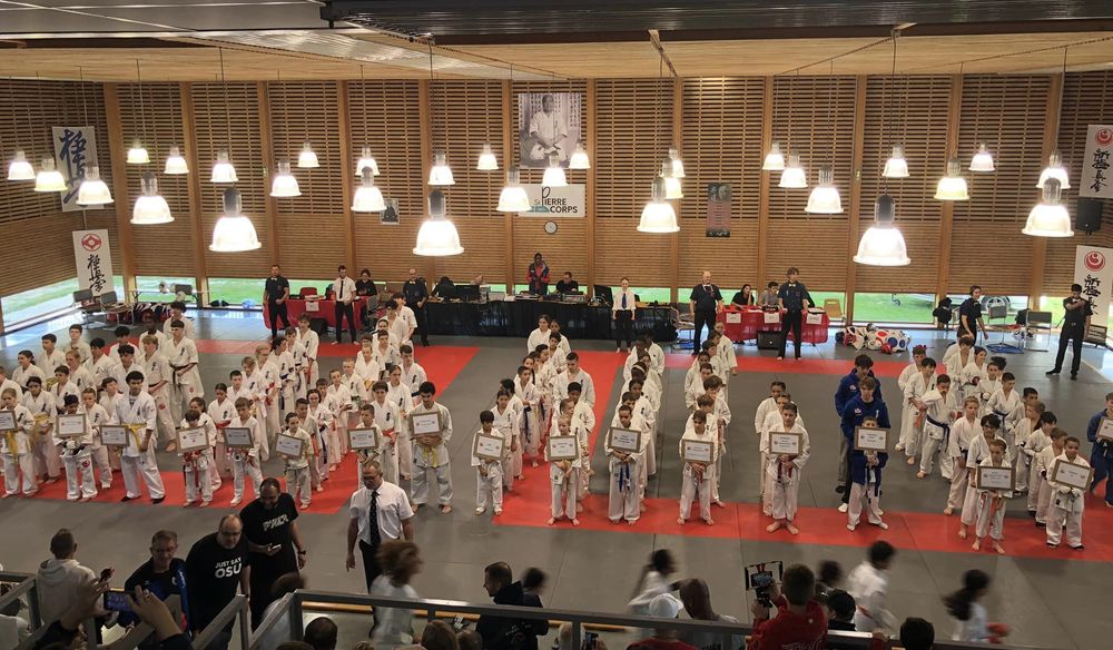 Open de Touraine, compétition karaté Kyokushinkai enfants