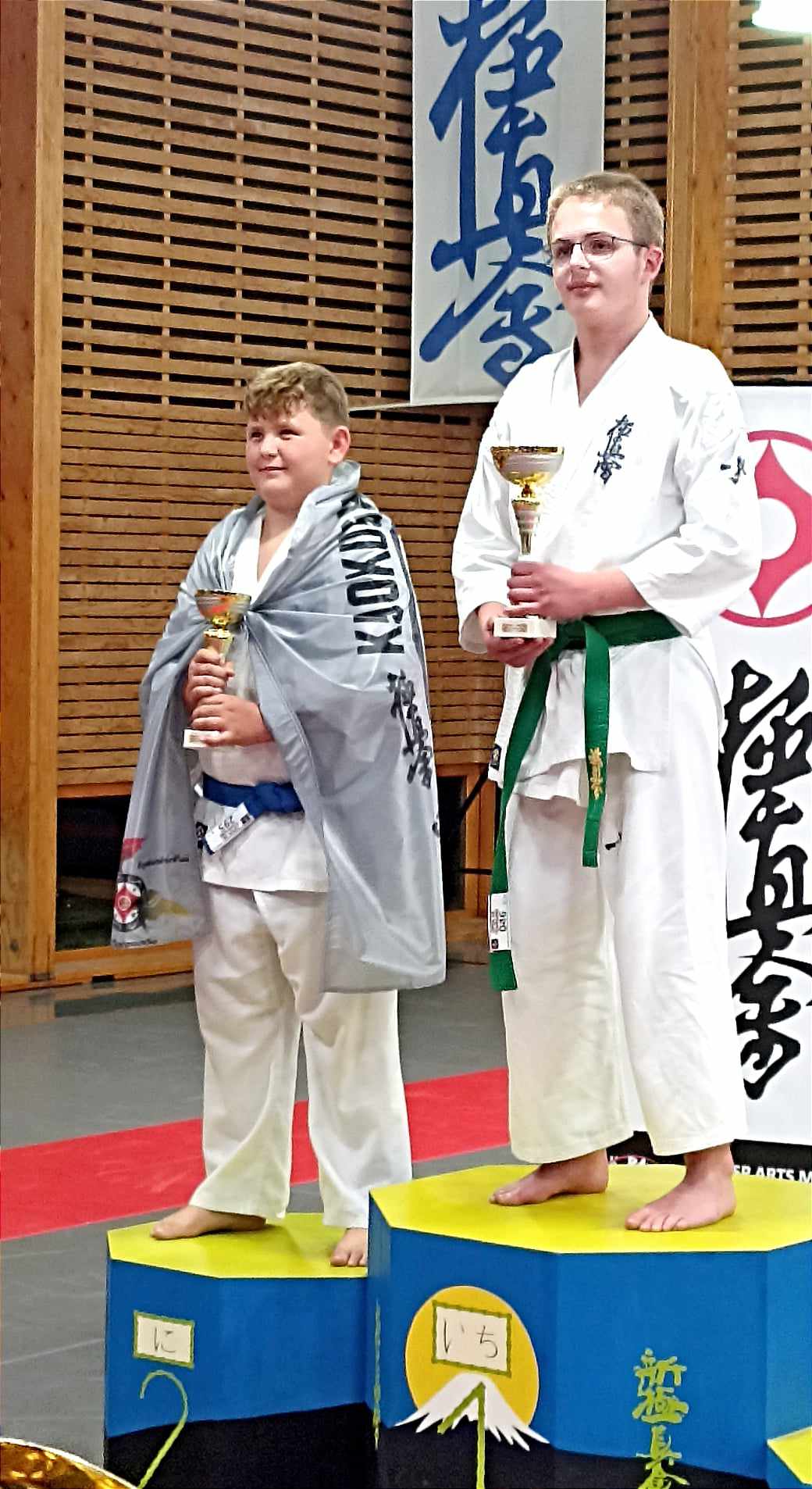 Open de Touraine, compétition karaté Kyokushinkai enfants