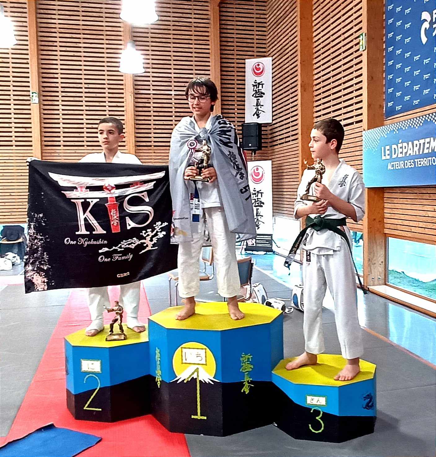 Open de Touraine, compétition karaté Kyokushinkai enfants