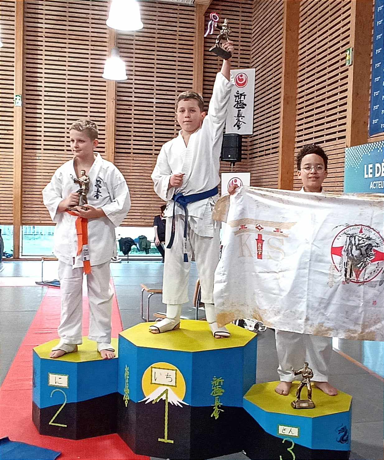 Open de Touraine, compétition karaté Kyokushinkai enfants