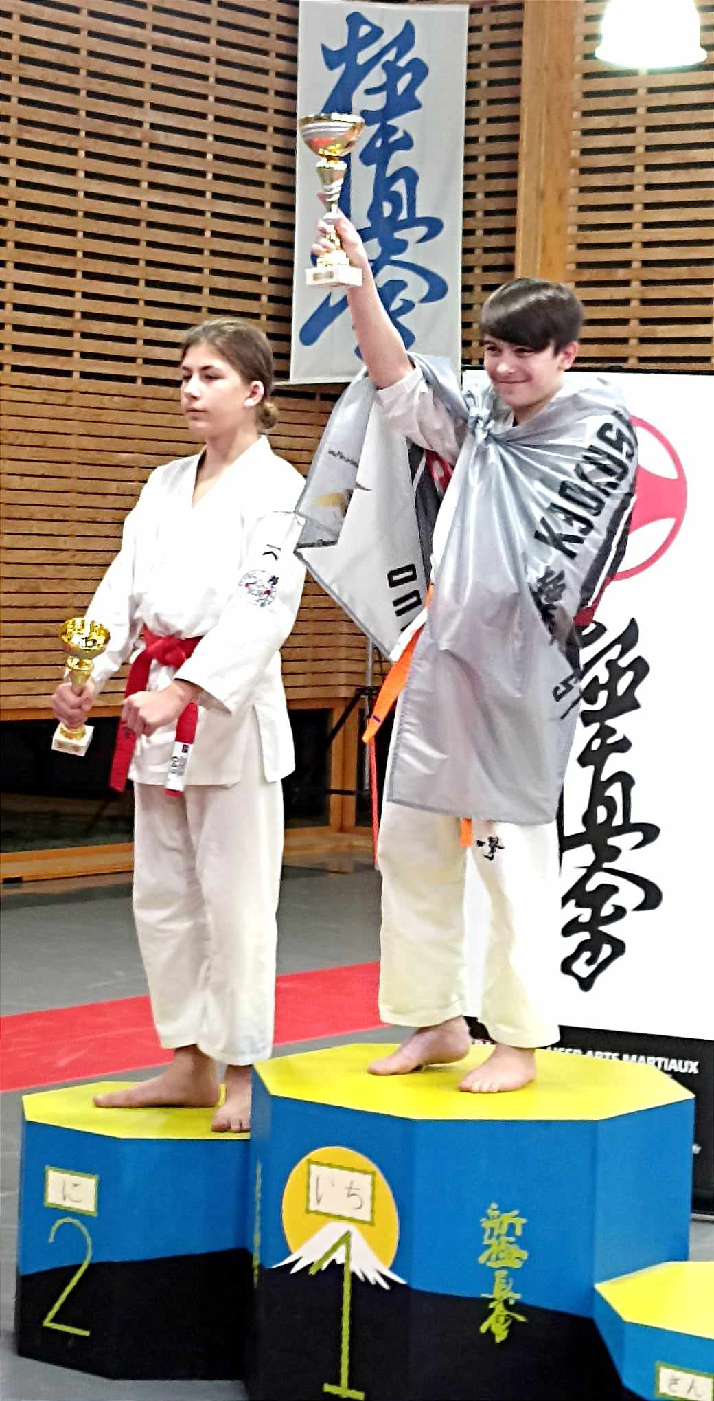 Open de Touraine, compétition karaté Kyokushinkai enfants