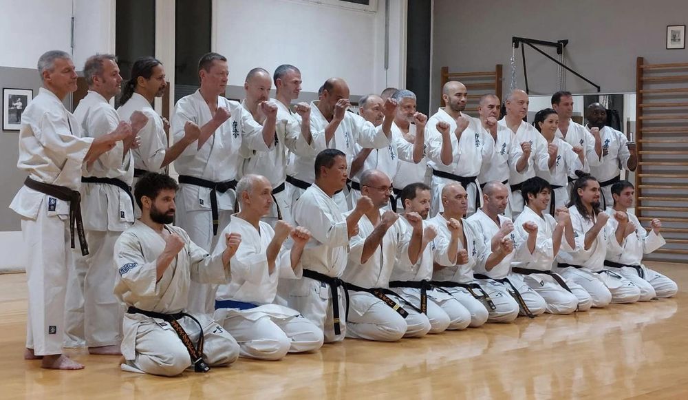 Remise du 8e Dan à Shihan Jacques LEGREE