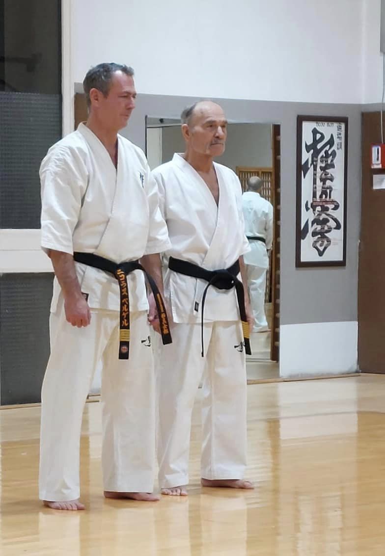 Remise du 8e Dan à Shihan Jacques LEGREE