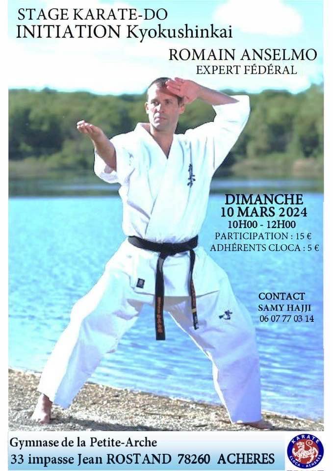 Initiation au karaté Kyokushinkai par sensei Romain ANSELMO