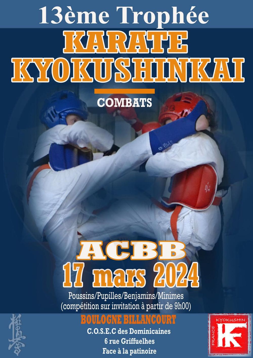 13e trophée ACBB, karaté Kyokushinkai