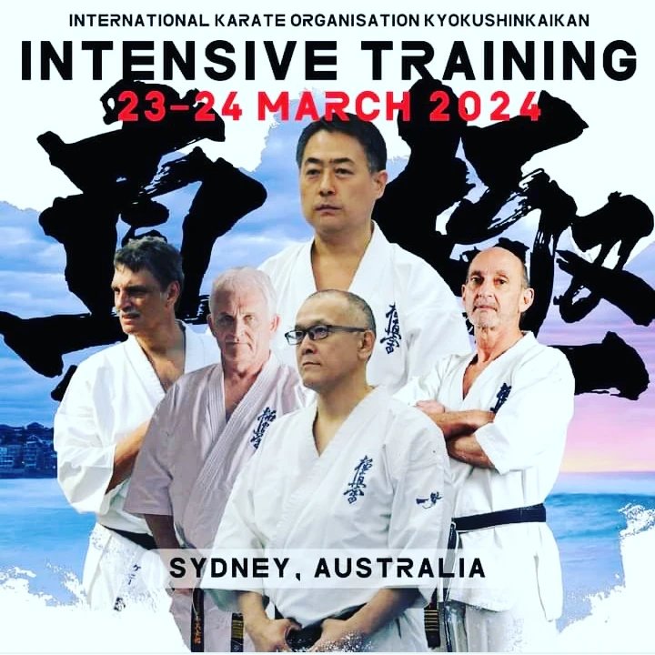 Intensive training Kyokushinkai Australia