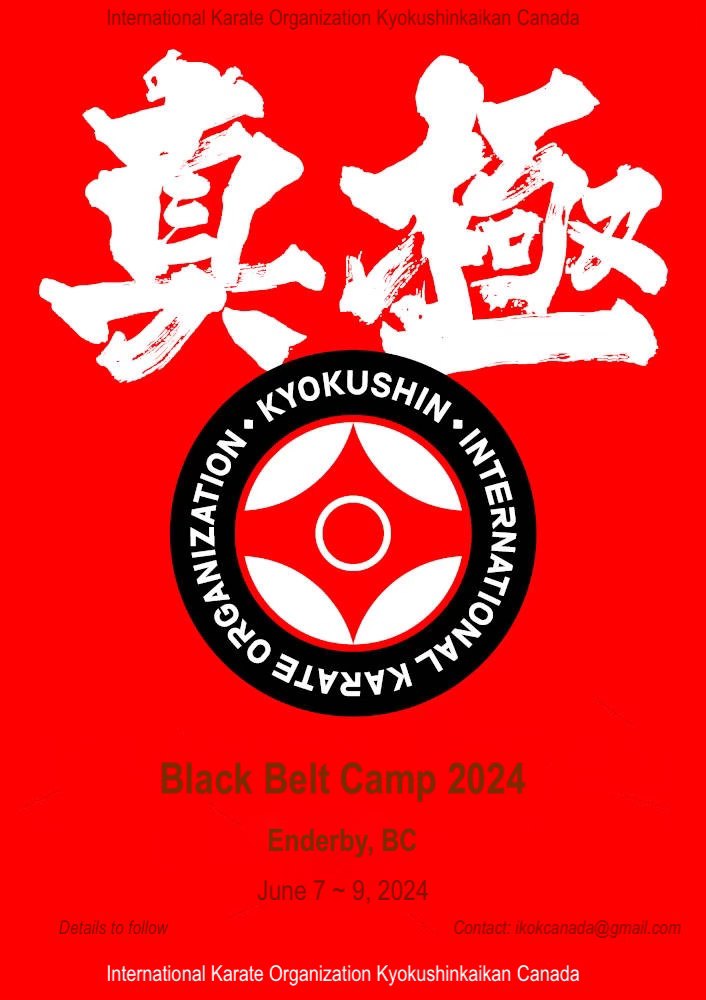 Black Belt Camp 2024 Canada - karaté Kyokushinkai