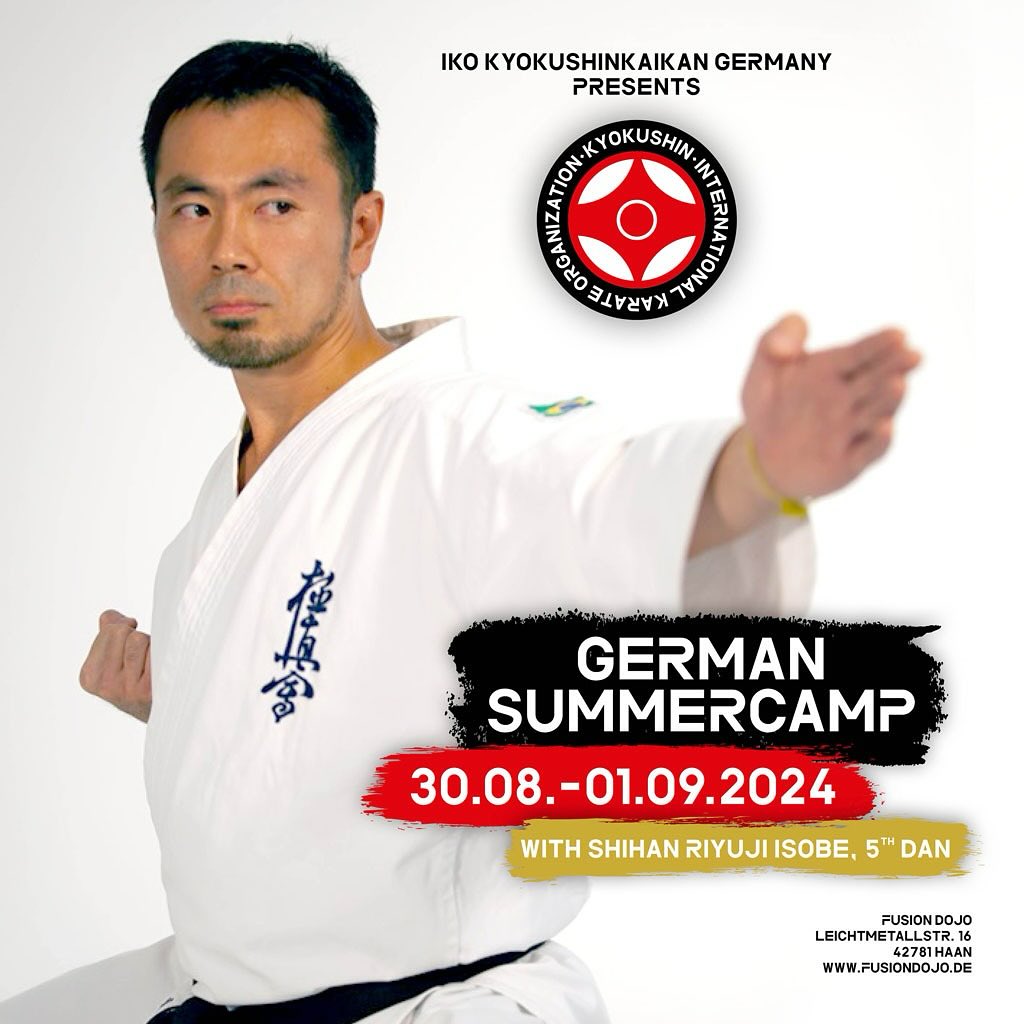 Stage d'été en Allemagne - karaté Kyokushinkai