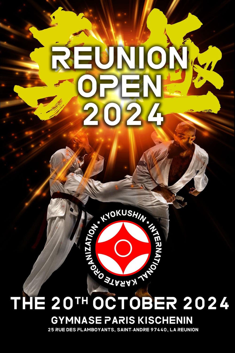Open de karaté Kyokushinkai de l'ïle de la Réunion 2024