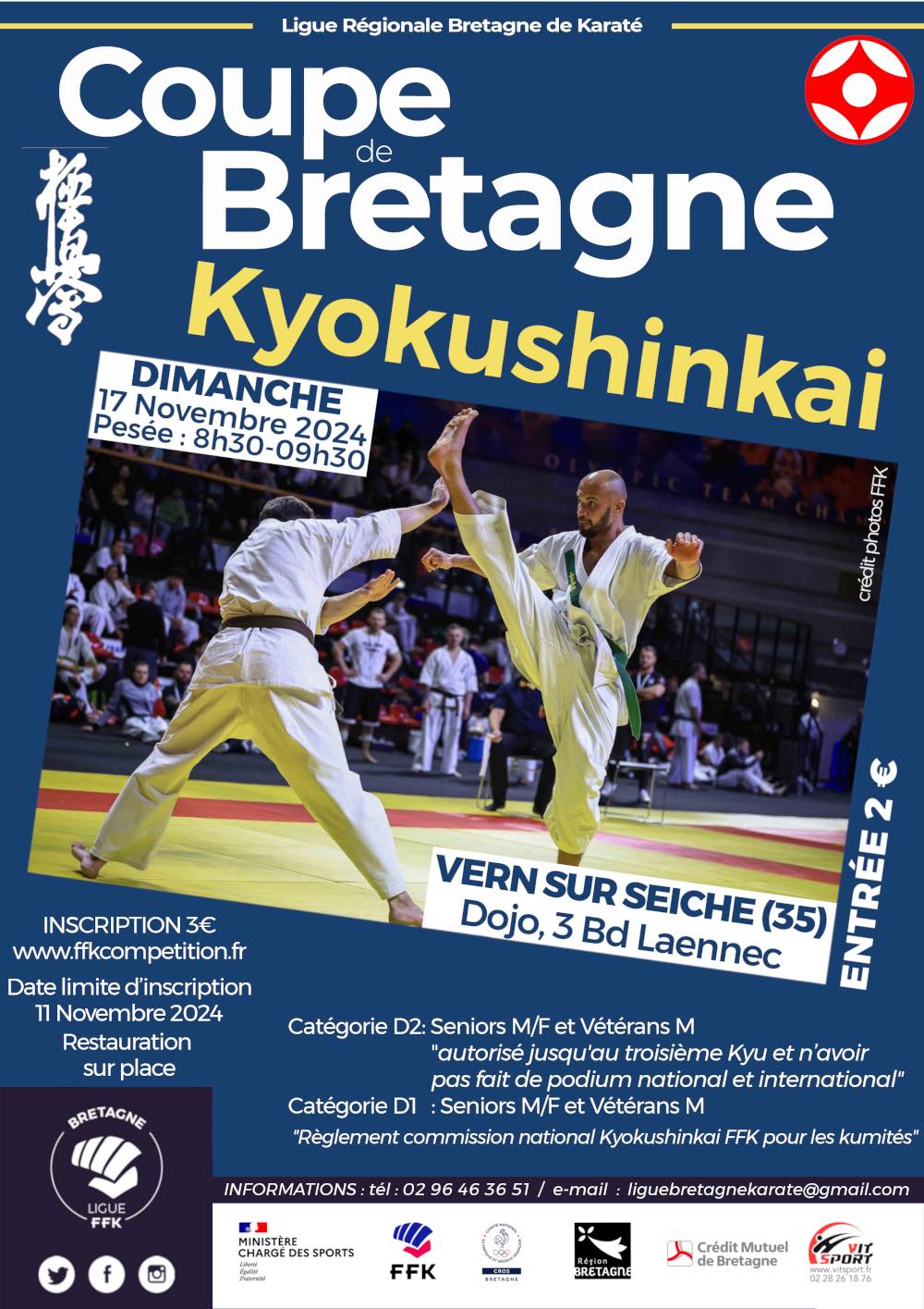 Coupe de Bretagne Kyokushinkai FFKDA