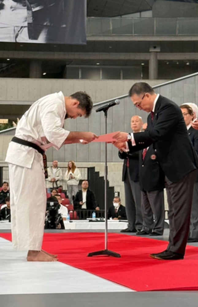 Antonio Tusseau, premier Français à intégrer le top 8 du All Japan Open !