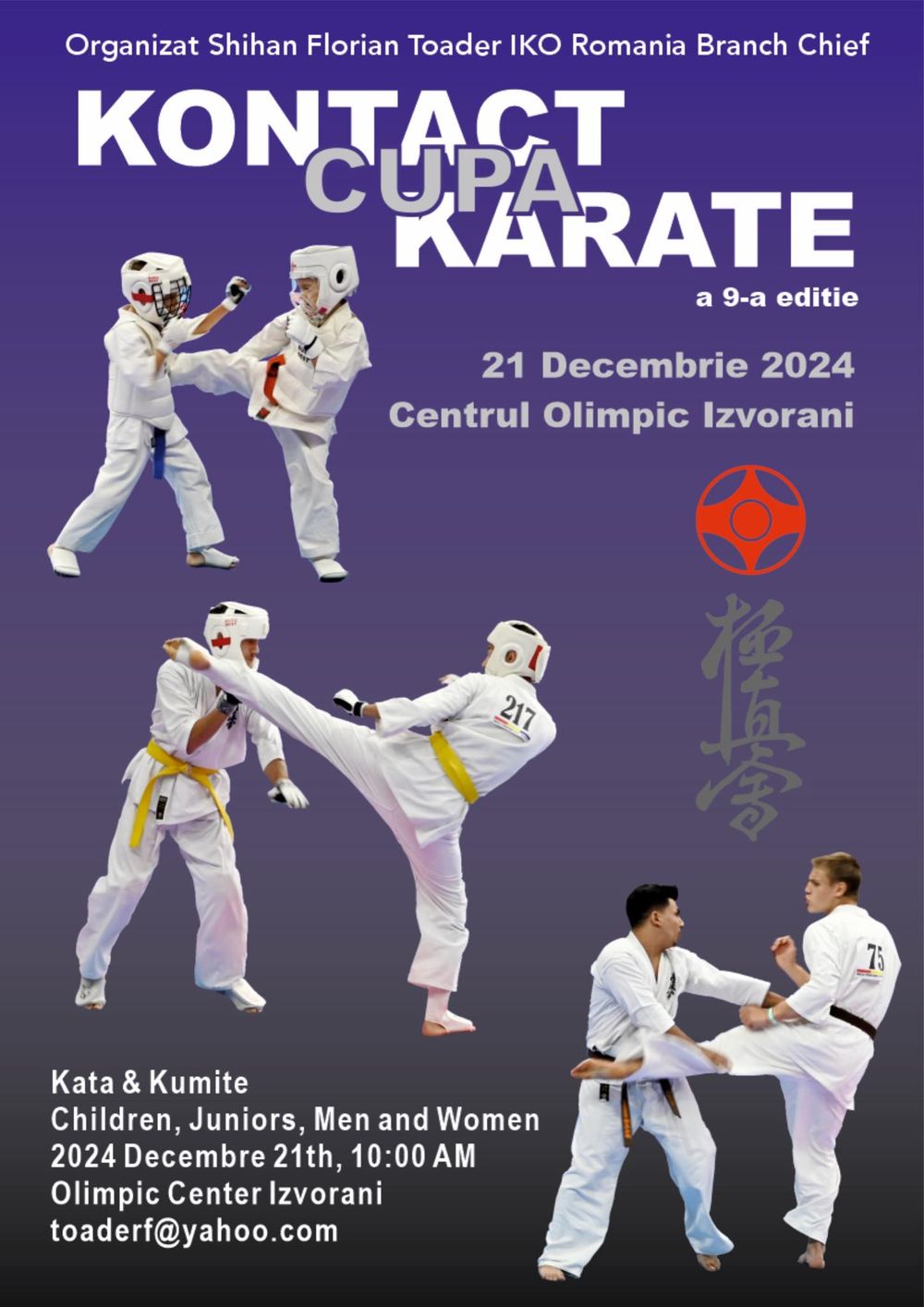 Kontakt Cupa Karate Roumanie