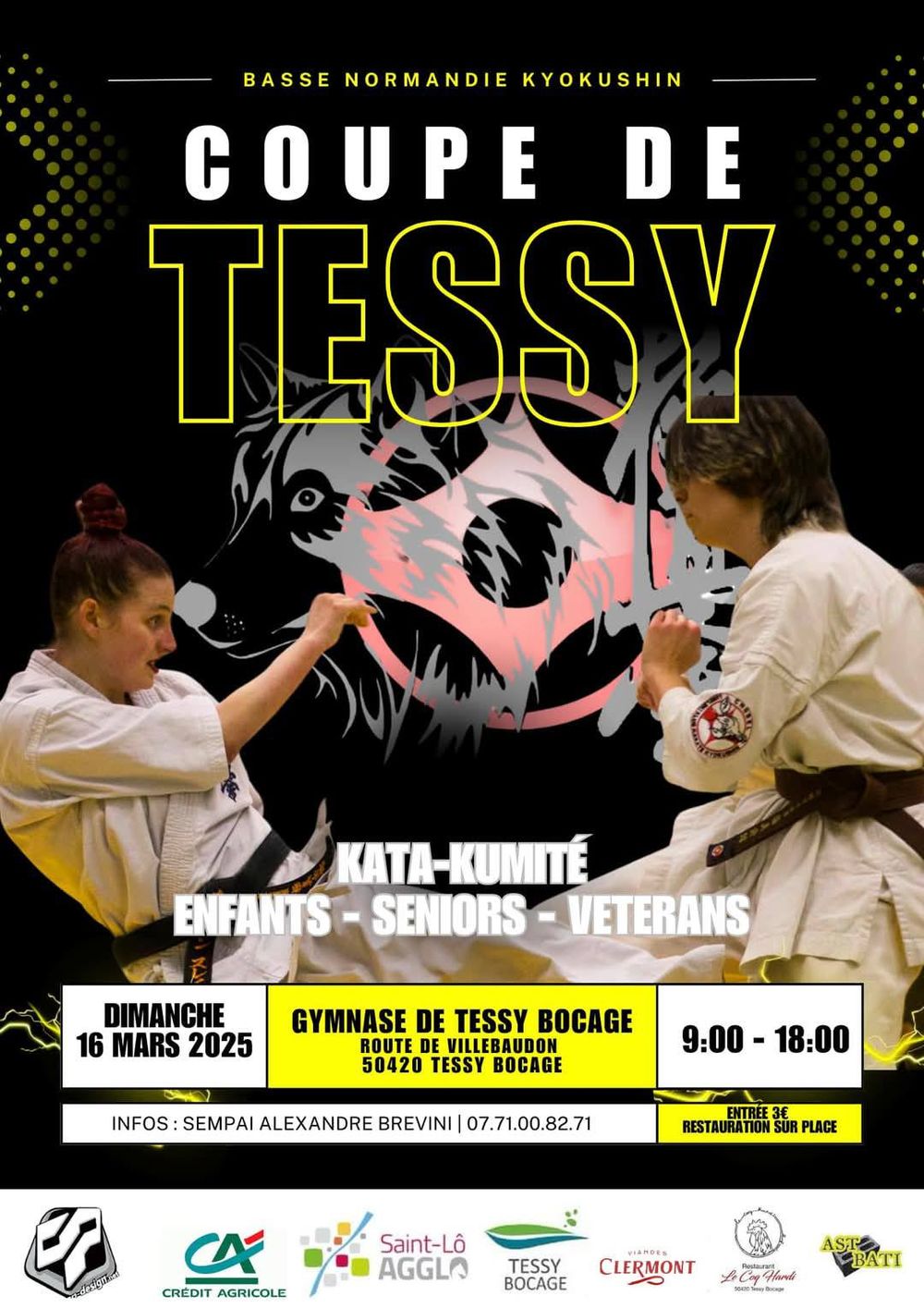 Coupe de Tessy - karaté Kyokushinkai