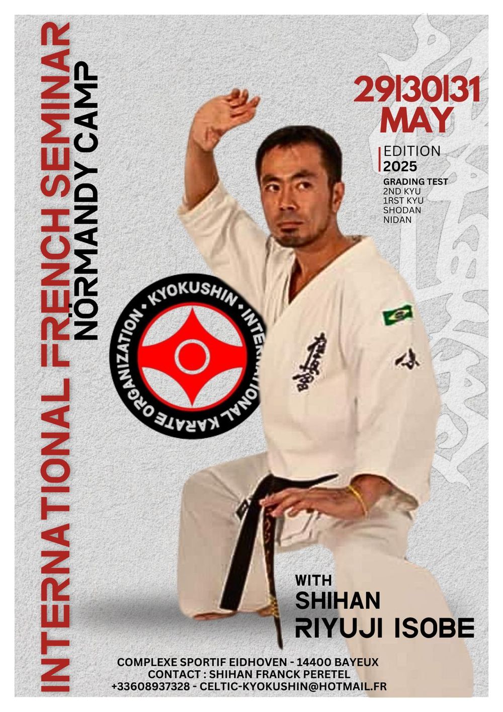 Stage national IKO France 2025 - karaté Kyokushinkai