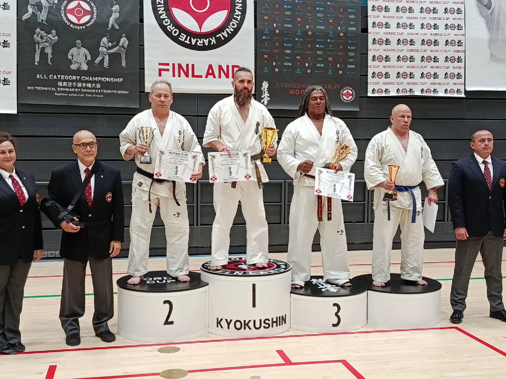résultats du Team "Basse-Nörmandie Kyokushin" à la Nordic Cup 2025 IKO