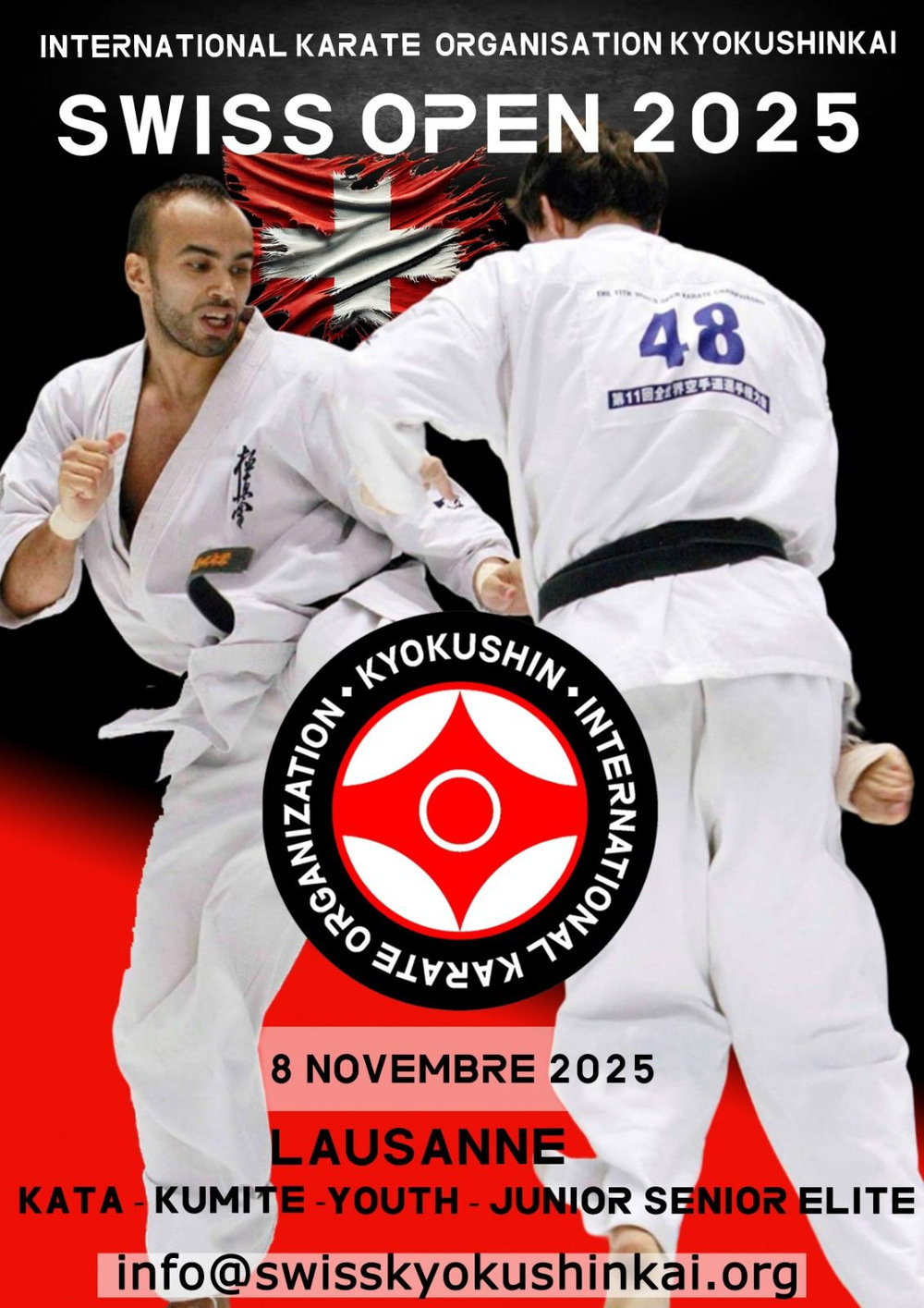 Swiss Open 2025, karaté Kyokushinkai
