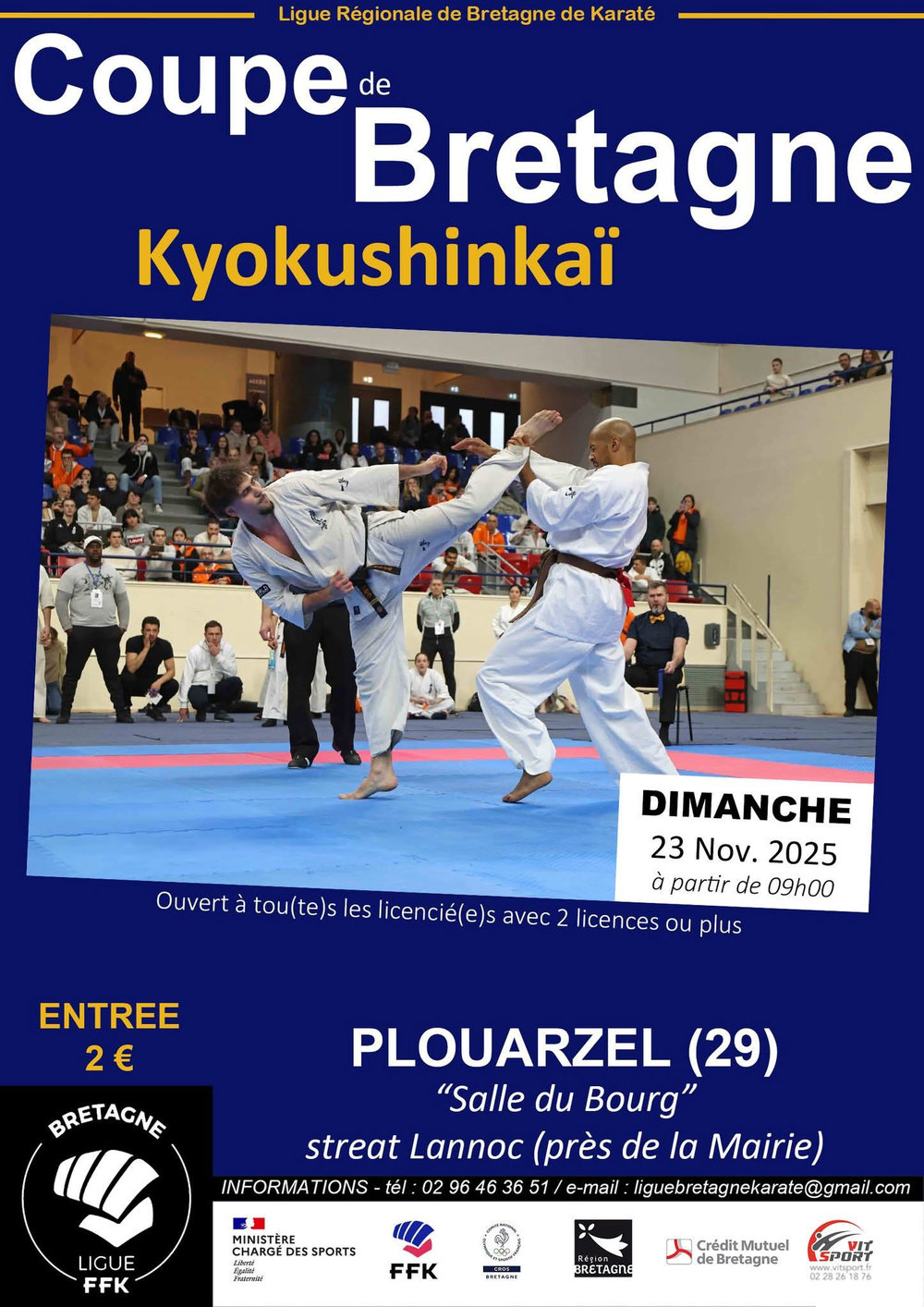 Coupe de Bretagne FFK Kyokushinkai 2026