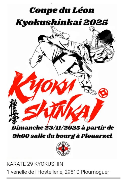 Coupe du Léon - tournoi de karaté Kyokushinkai