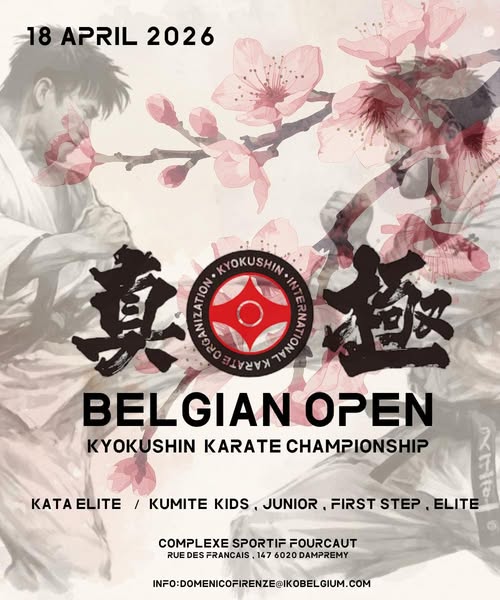 Open de Belgique 2026 - karaté Kyokushinkai