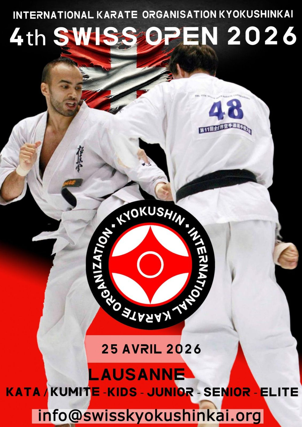 4e Swiss Open - tournoi de karaté Kyokushinkai