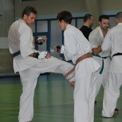 Stage kumité avec Baptiste Delaunay, Lyon 2010 — photo 36 sur 75
