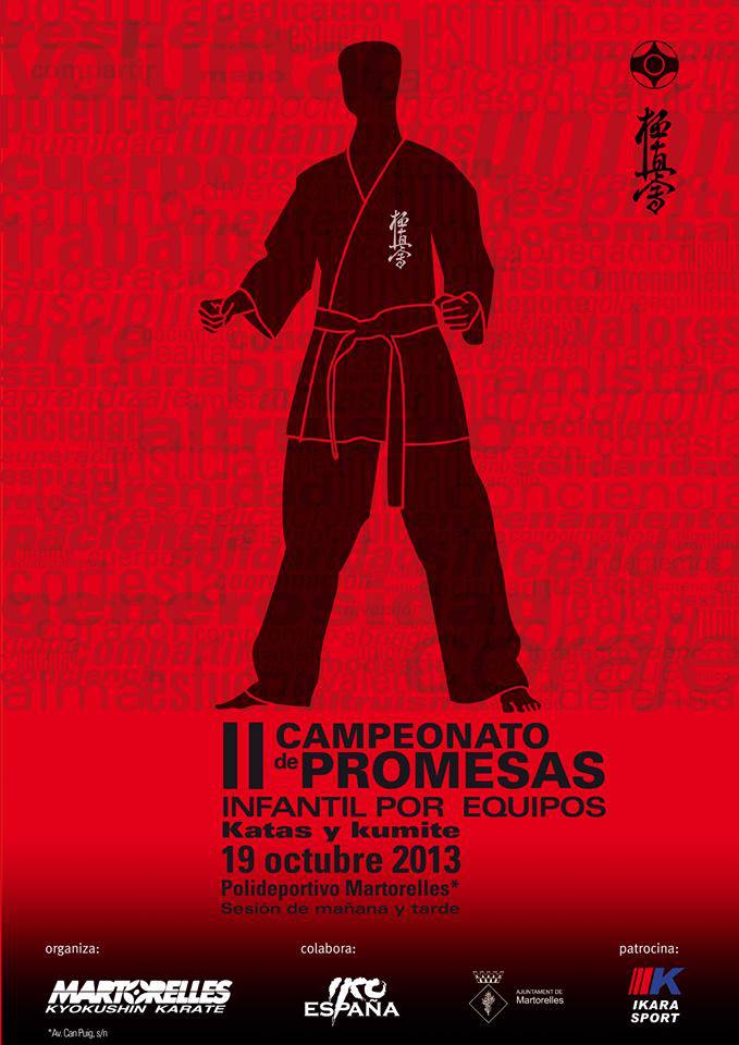 Open d'Espagne Enfants, Juniors, Espoirs et D2 Kyokushin 2013