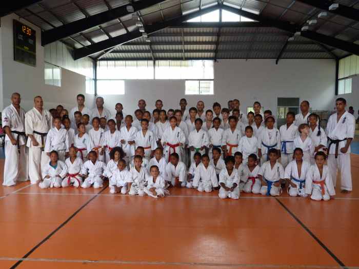 Stage kyokushinkai à Saint-Denis, décembre 2011