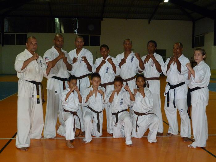 Stage kyokushinkai à Saint-Denis