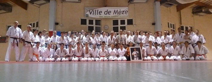 Photo de groupe du stage Grand Sud 2011