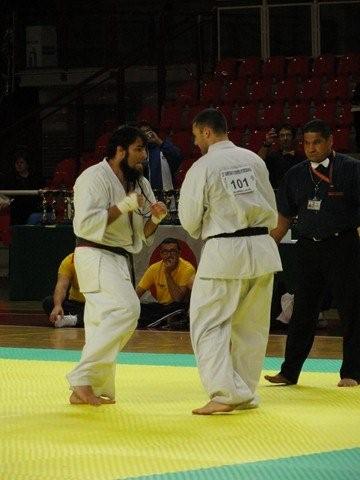25ème Championnat d'Europe officiel Kyokushinkai Kata et Kumité Padova 2011...