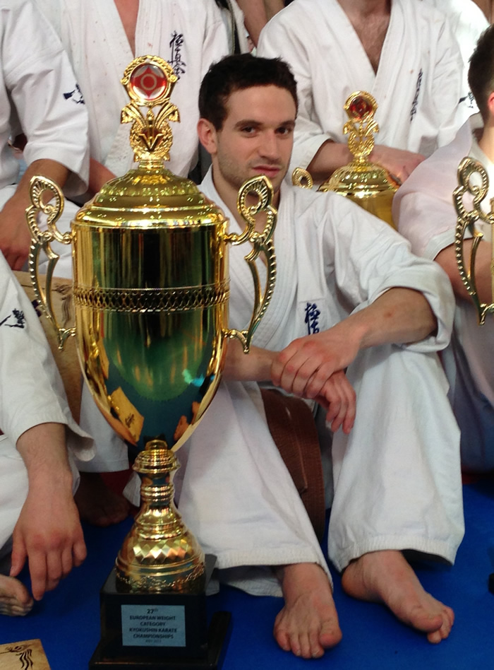 Guillaume Grundler champion d'europe poids légers