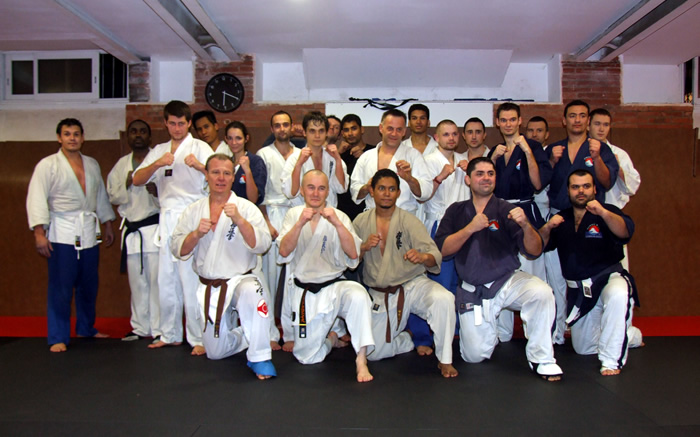 2ème goju nin kumite du Karaté Toulouse Kyokushin
