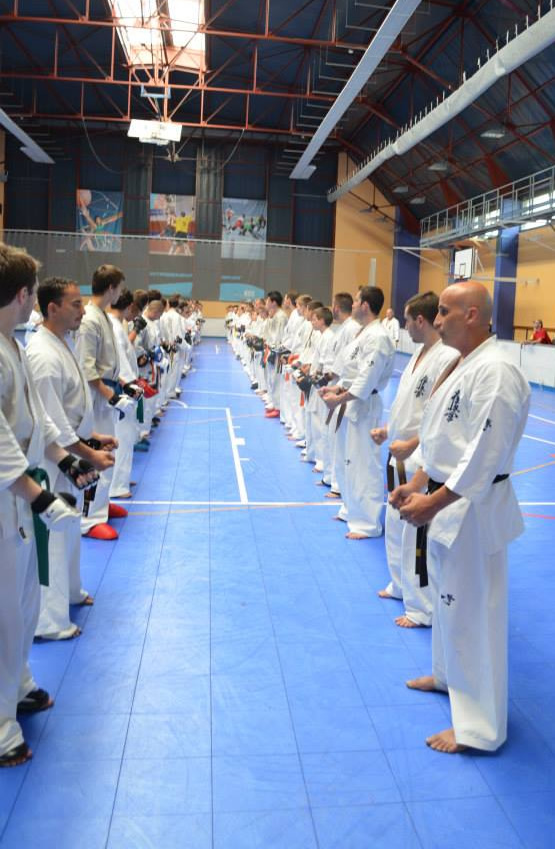 Passage de grade de karaté Kyokushinkai à Nice 2014