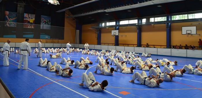 Passage de grade de karaté Kyokushinkai à Nice 2014