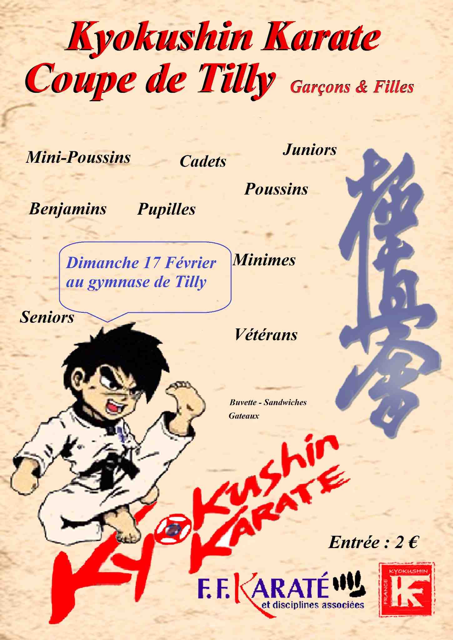 Coupe de Tilly de Karaté Kyokushin