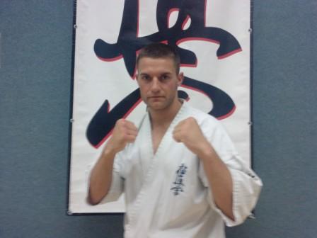 Maxime Demeautis en finale du 1er Pro-fight Karaté