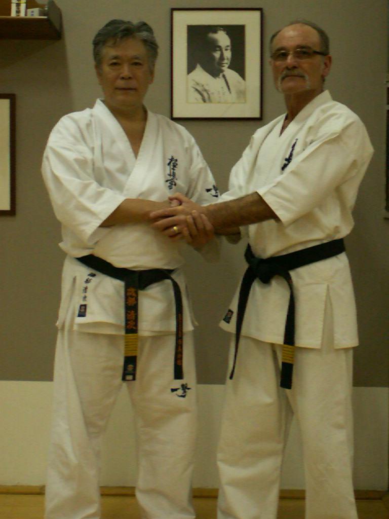 Stage avec Shihan Isobe 8ème Dan...