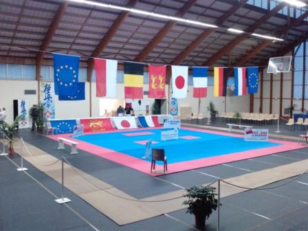 L'aire de combat de l'Open de Bayeux