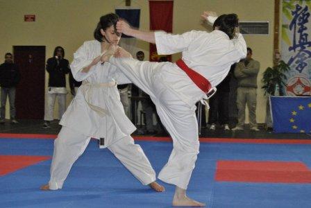 Combat féminin lors de l'Open de Bayeux 2011