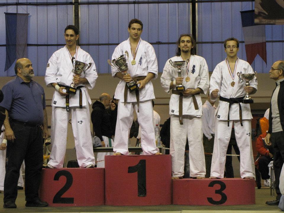 Coupe de France 2012 : France-Kyokushin trust les podiums !!