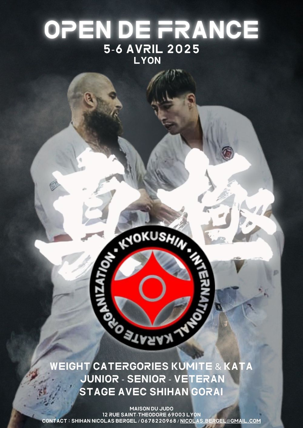 Open de France 2025 - karaté Kyokushinkai