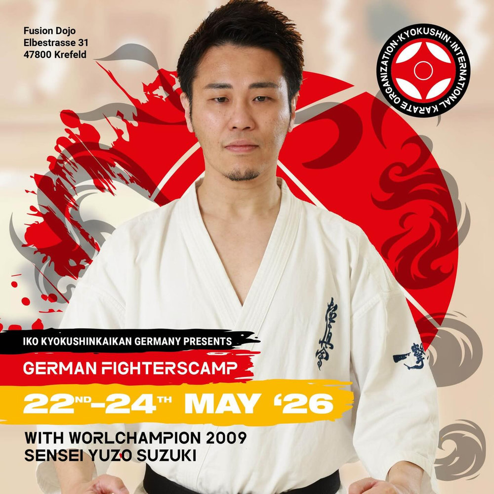 Stage combat en Allemagne avec sensei Yuzo Suzuki