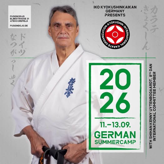 Stage d'été de karaté Kyokushinkai en Allemagne